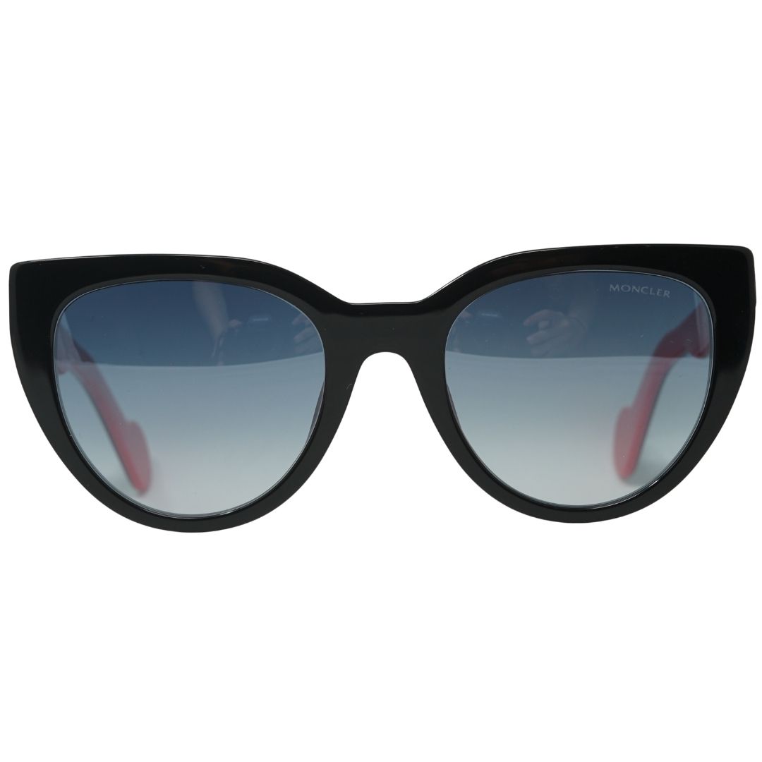 Cat-Eye-Sonnenbrille mit zweifarbigen Bügeln