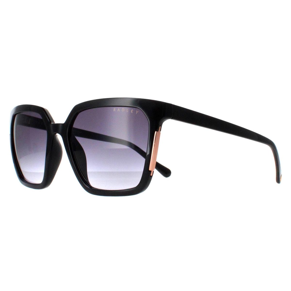 Geometrische Oversized-Sonnenbrille mit Farbverlauf