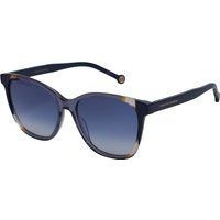 Übergroße Cat-Eye-Sonnenbrille mit Verlauf