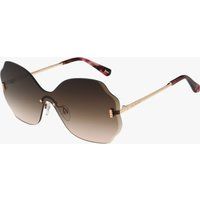 Randlose Sonnenbrille mit Wellenrand