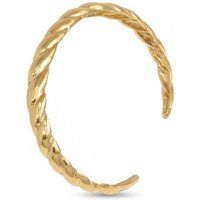 Elegantes geflochtenes offenes Armreif