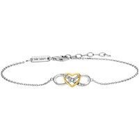 Armband mit Unendlichkeits-Herz-Motiv
