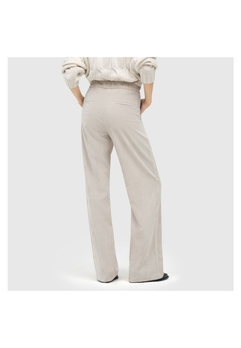 Damen Cordhose mit weitem Bein