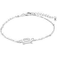 Minimalistisches Armband mit Buchstabenanhänger