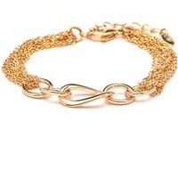 Elegantes mehrreihiges Unendlichkeits-Armband