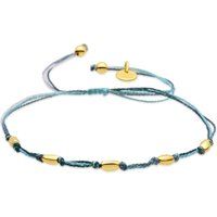 Verstellbares geflochtenes Kordelarmband
