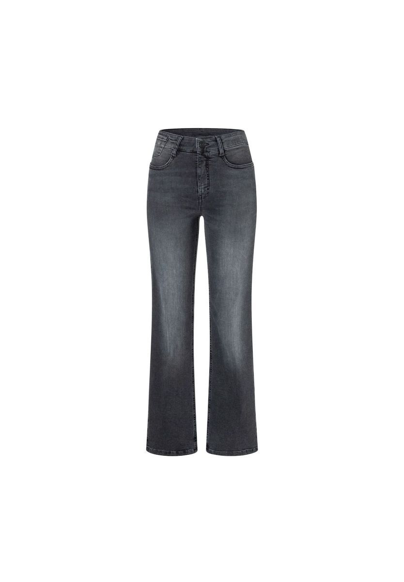 Ausgestellte Mid-Rise Jeans