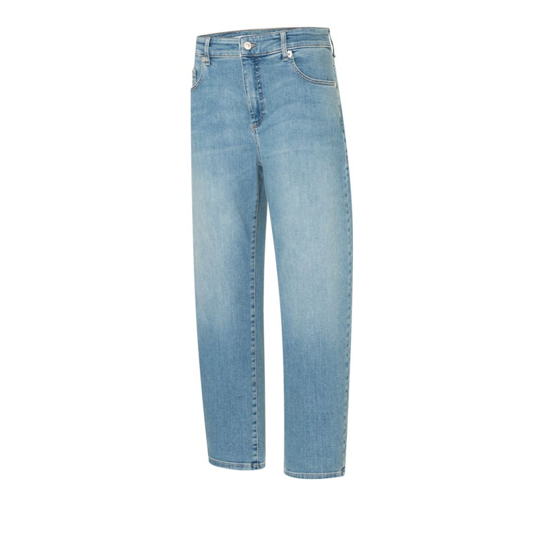 Jeans mit entspannter Barrel-Leg-Passform