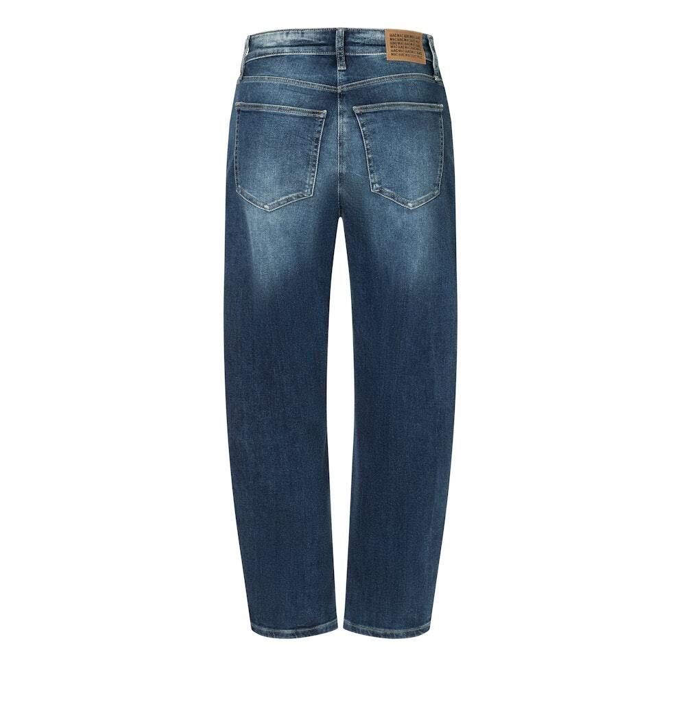 Jeans mit entspannter Barrel-Leg-Passform