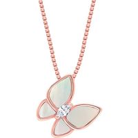 Elegante Halskette mit Schmetterling-Anhänger