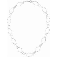 Fantasiekette mit geometrischen Gliedern