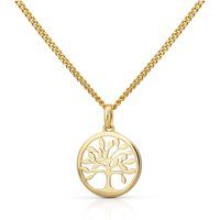 Goldkette mit Lebensbaum-Anhänger