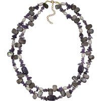 Elegantes Zweireihiges Perlen-Collier