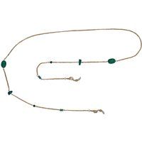 Elegante Goldfarbene Brillenkette