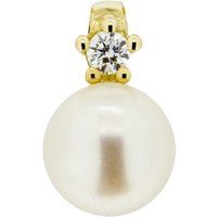Anhänger mit Perle und Diamant