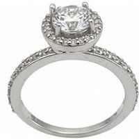 Ewiger Stern Halo Ring