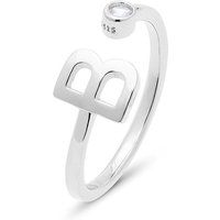 Personalisierter Ring mit Buchstabe B