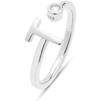 Initialen-Ring Buchstabe T