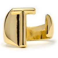 Markantes Alphabet Buchstabe T Band
