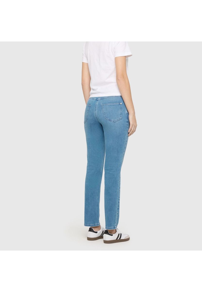 Gerades Bein Five-Pocket Jeans