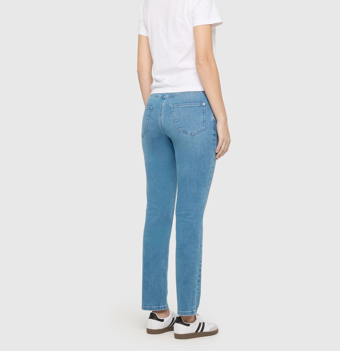 Gerades Bein Five-Pocket Jeans