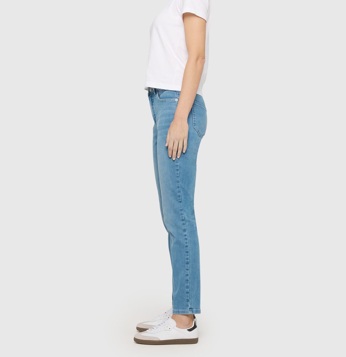 Gerades Bein Five-Pocket Jeans
