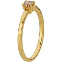 Solitär-Diamantring aus Gold