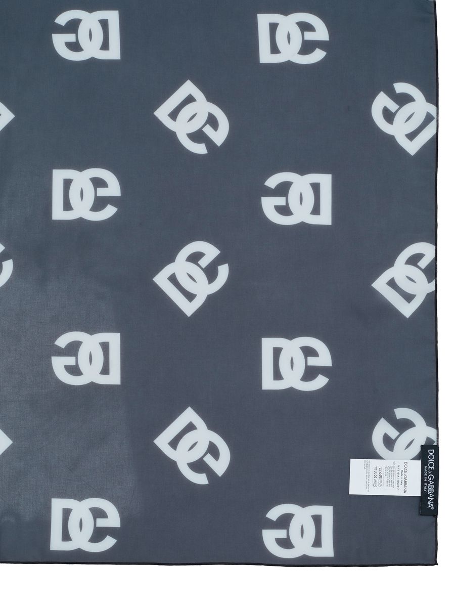 Schal mit All-over Monogramm Logo