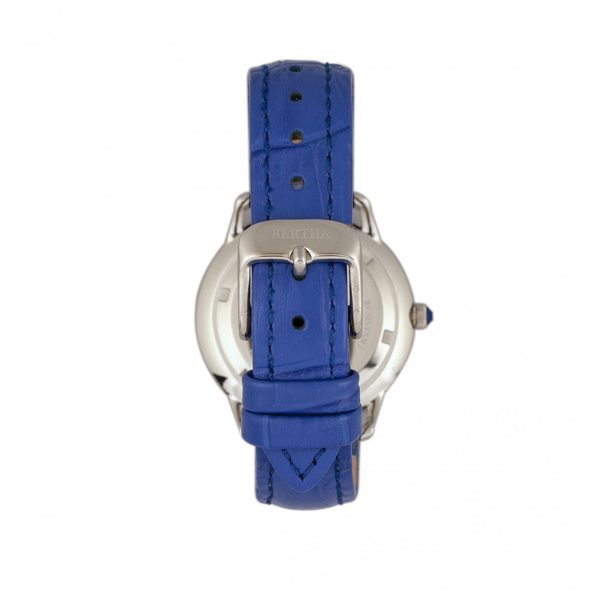 Elegante Schweizer Quarzuhr mit Lederarmband