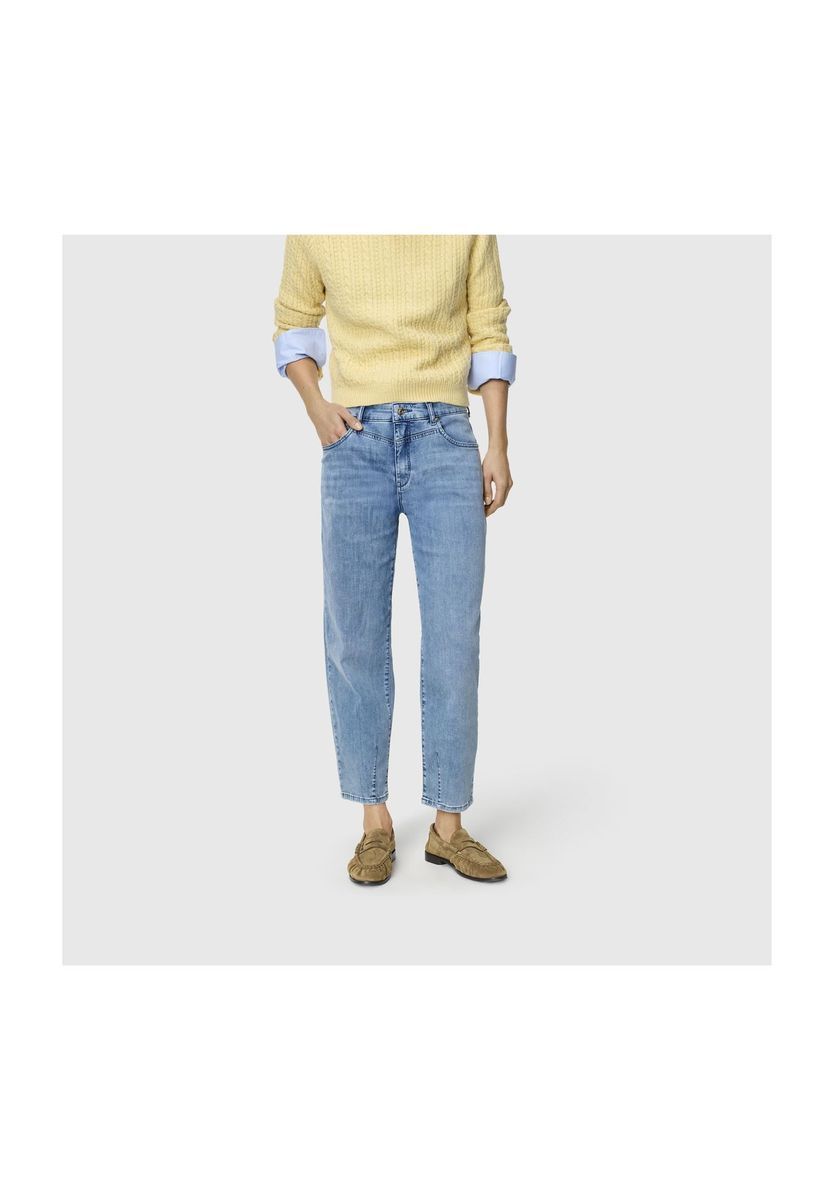 Jeans aus Denim mit lässiger Passform