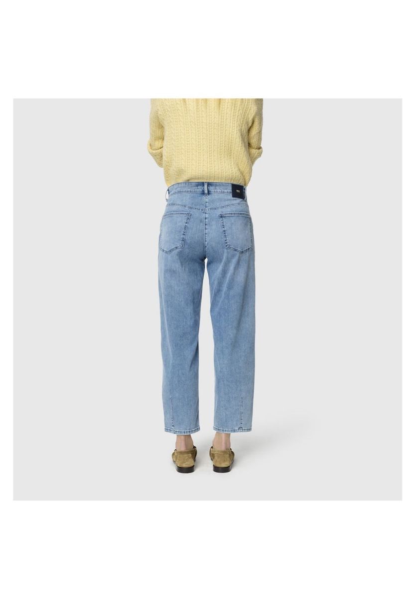 Jeans aus Denim mit lässiger Passform