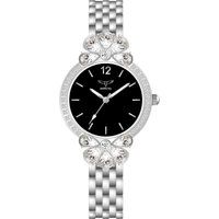 Wildflower Kristall-Besetzte Armbanduhr