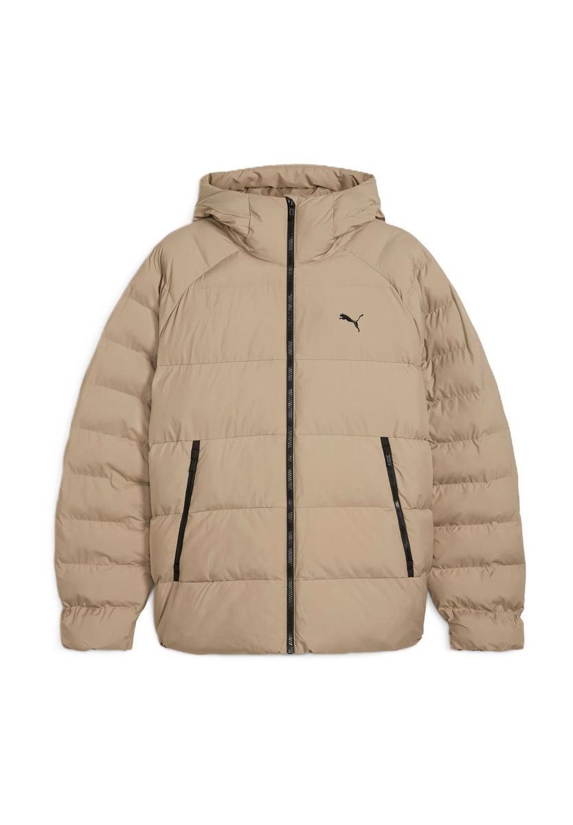 Gepolsterte Steppjacke mit Kapuze