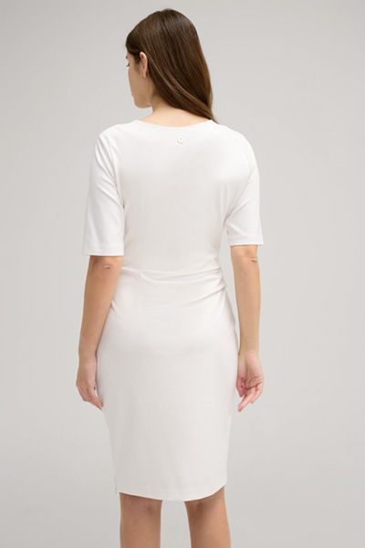 Elegantes Etuikleid mit Drapierung und Reißverschluss