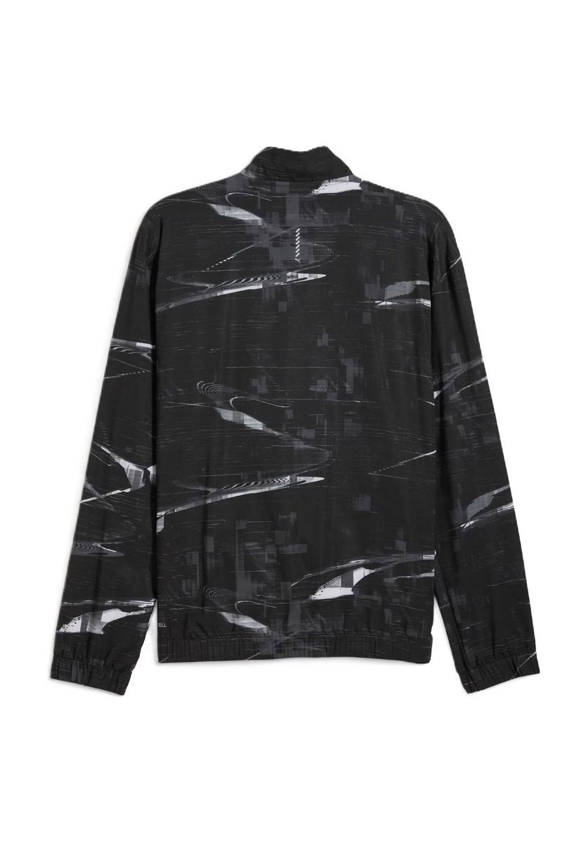 Leichte Trainingsjacke mit abstraktem Muster