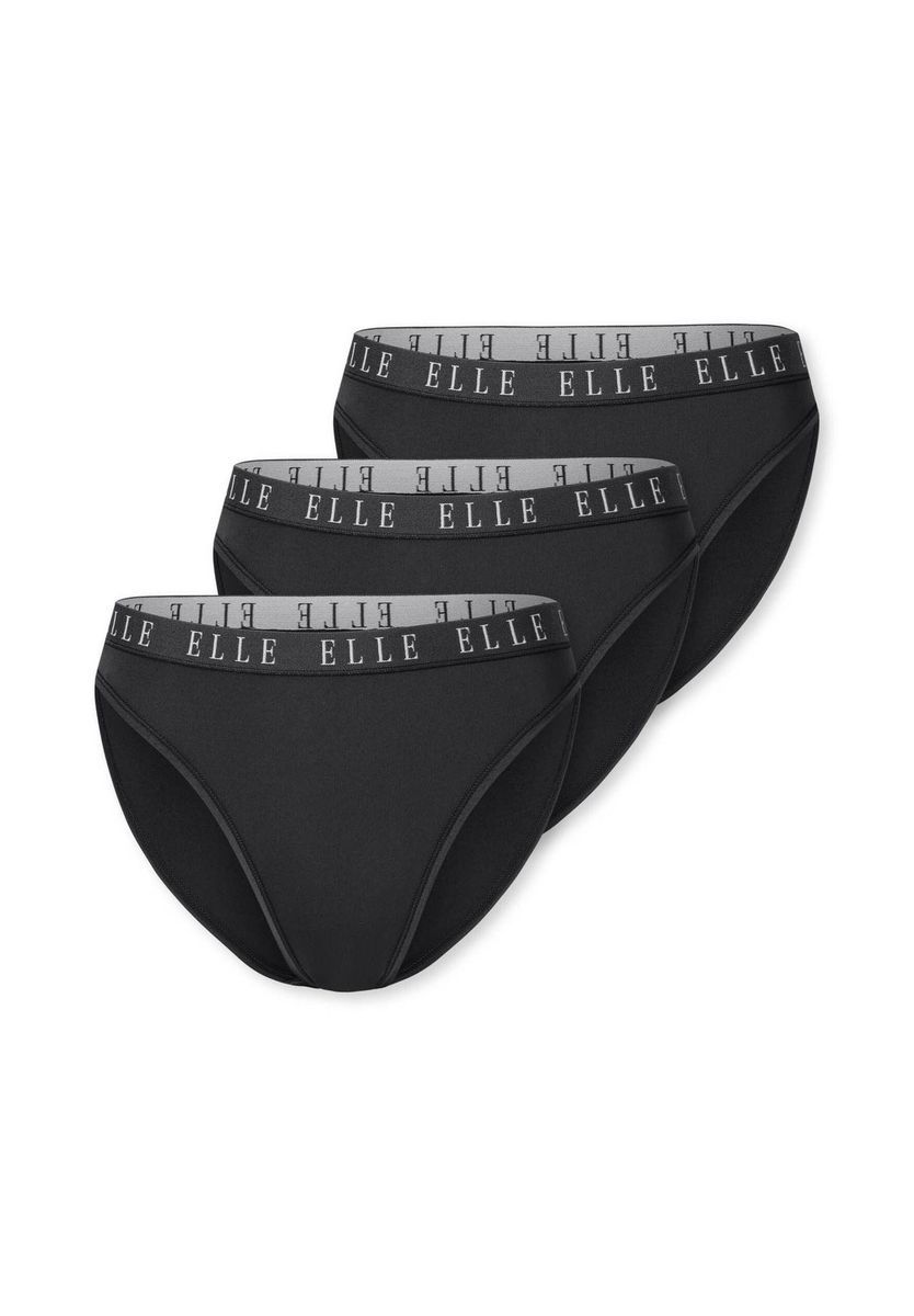 Klassische High-Leg Slips 3er-Pack