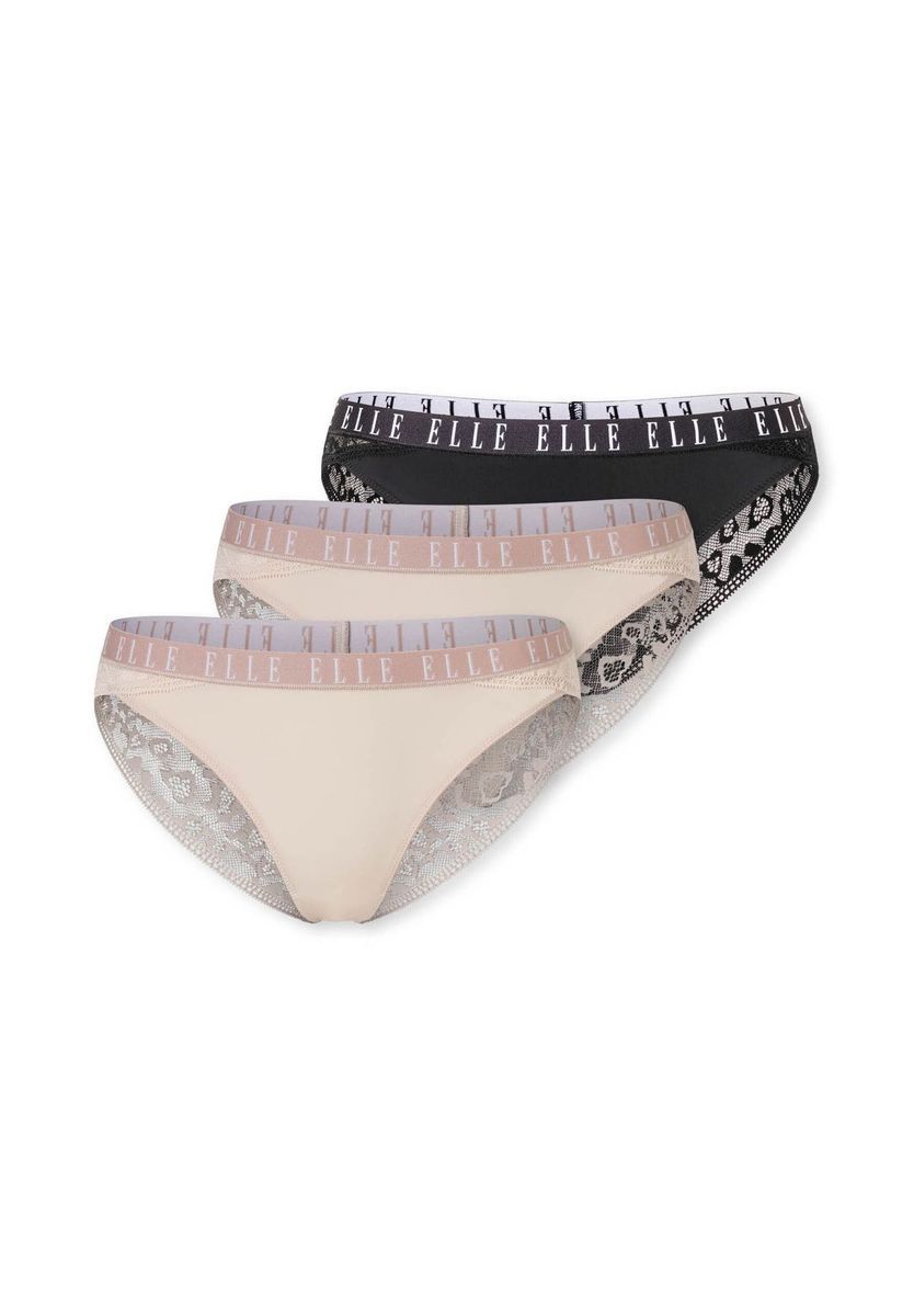 Brazilian Slip mit Spitze, 3er-Pack