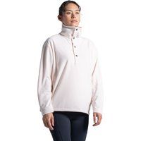 Microfleece-Pullover mit Druckknopfleiste