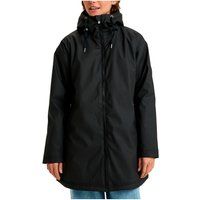 Regenparka mit Polar-Fleece-Futter