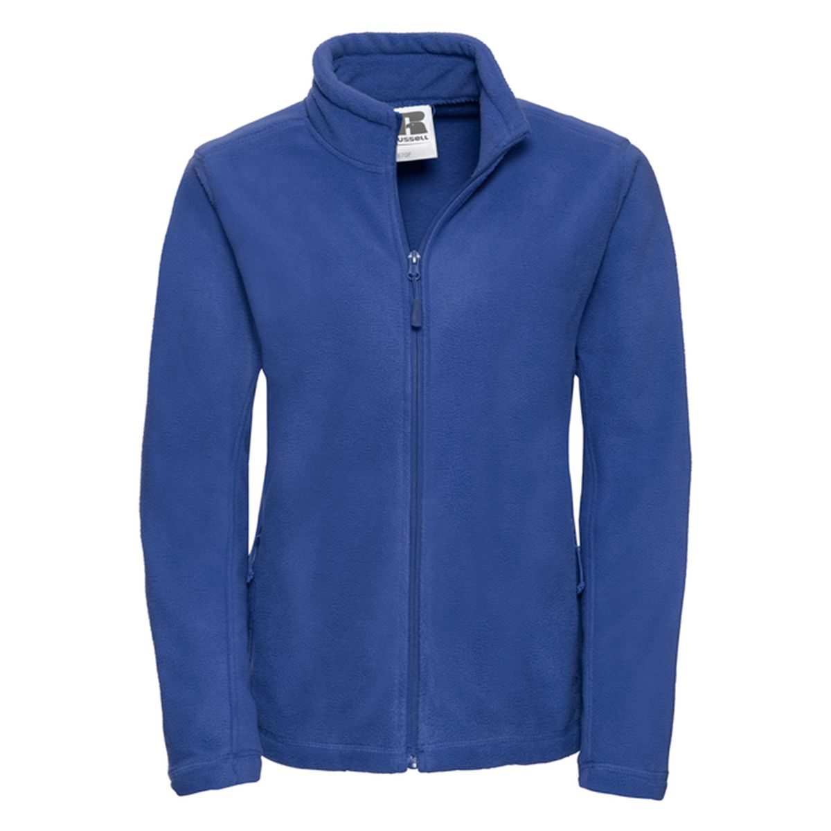 Fleecejacke mit durchgehendem Reißverschluss