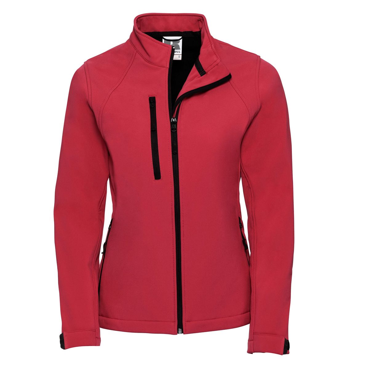 Atmungsaktive Slim-Fit Softshell-Jacke