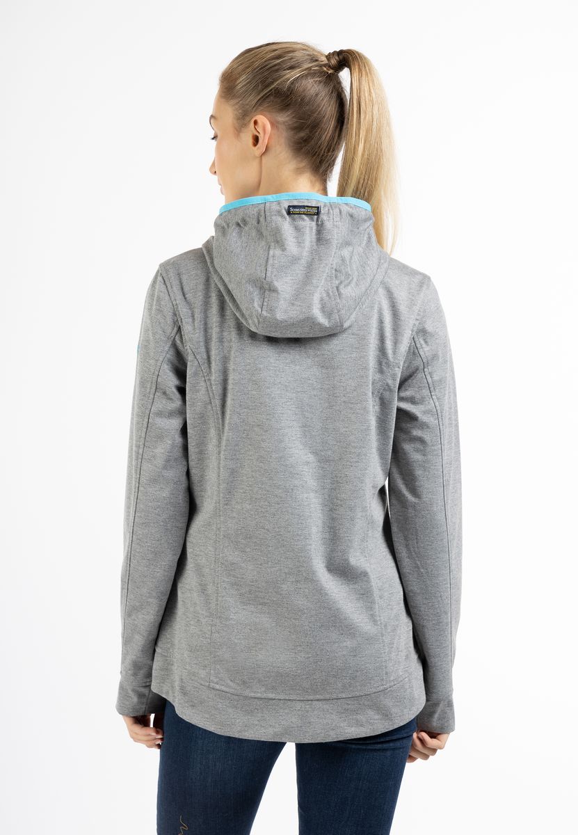 Figurbetonte Funktionsjacke mit Kapuze