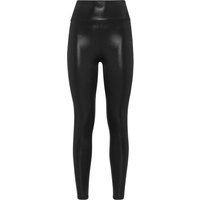 Hochglänzende Performance-Leggings mit Push-up-Effekt