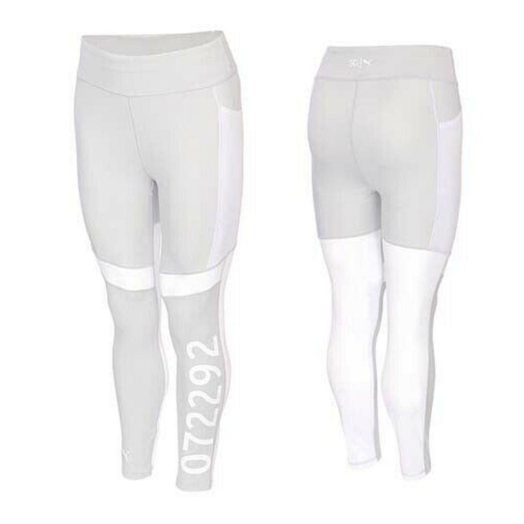 Grafik-Leggings im Colorblock-Design
