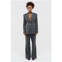 Taillierter Einreihiger Sanduhr-Silhouette Blazer