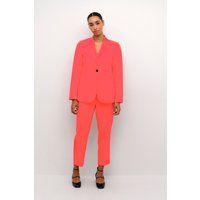Taillierter Ein-Knopf Statement-Blazer