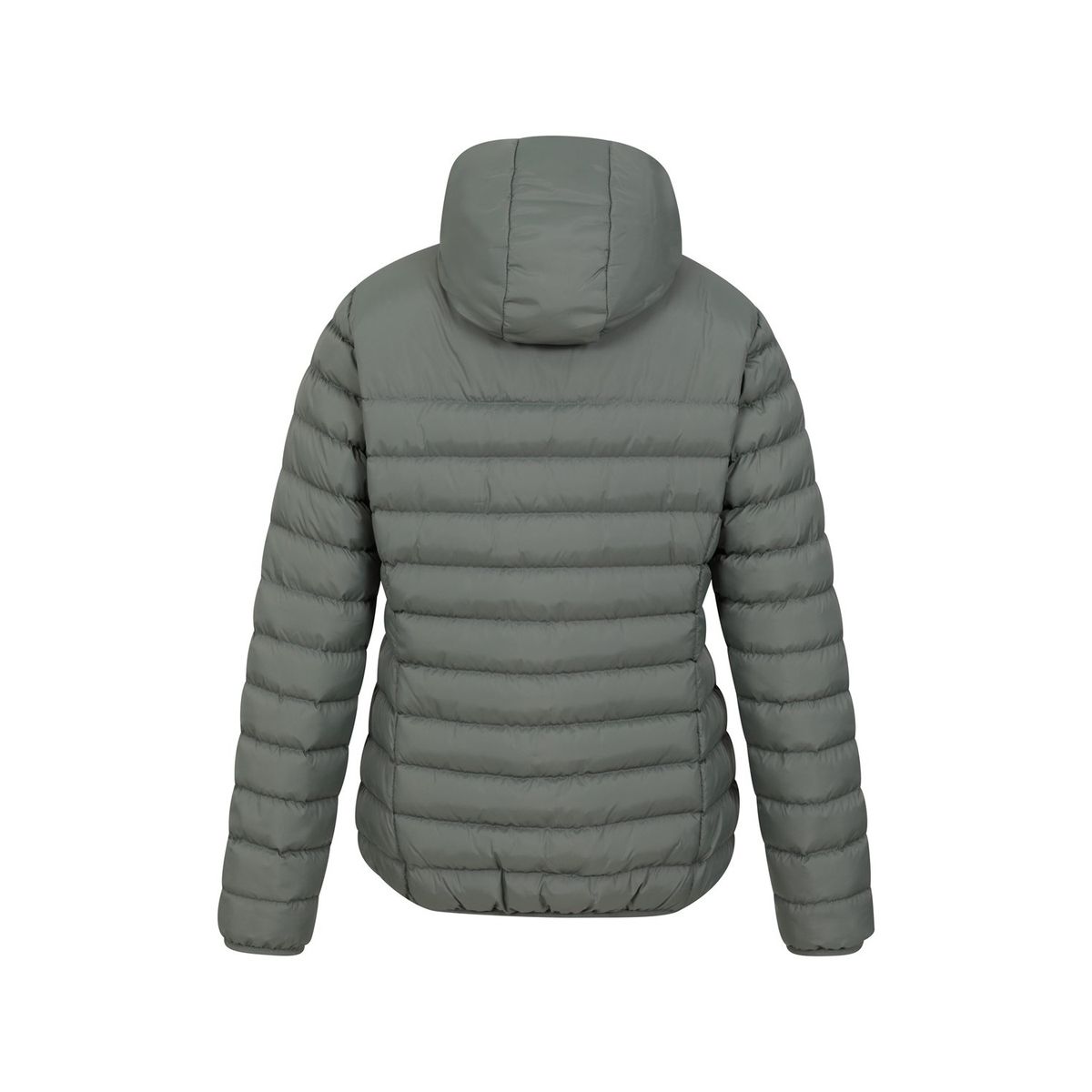Wattierter Stepp-Puffer mit Kunstfell