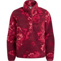 Rosemary II Amaryllis Fleece-Schlupfjacke