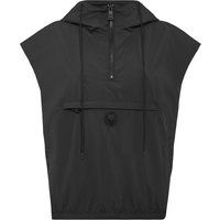 Ärmelloser Anorak mit Kapuze