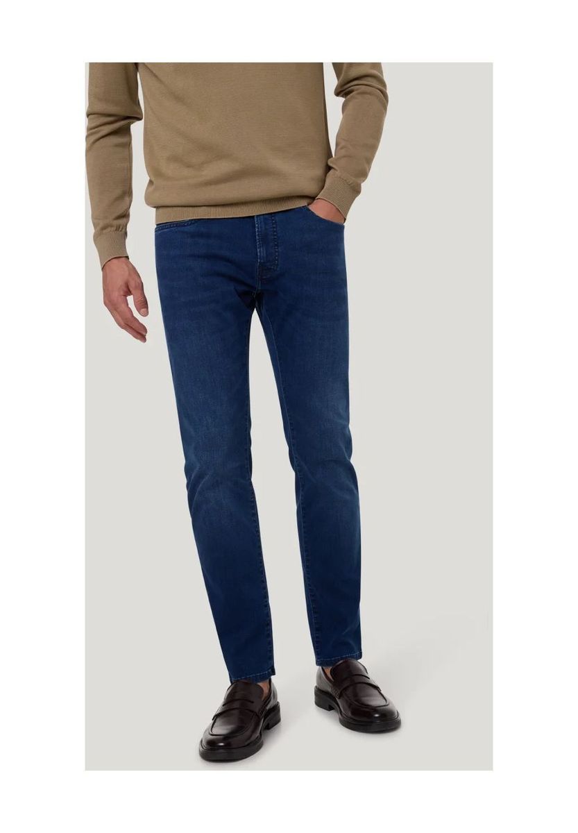 Klassische Straight-Leg Jeanshose aus Denim